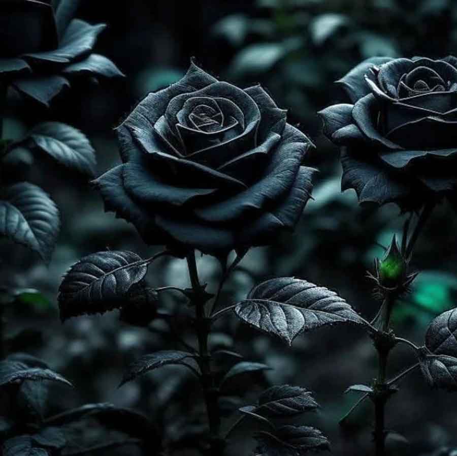 black roses vampire aesthetic