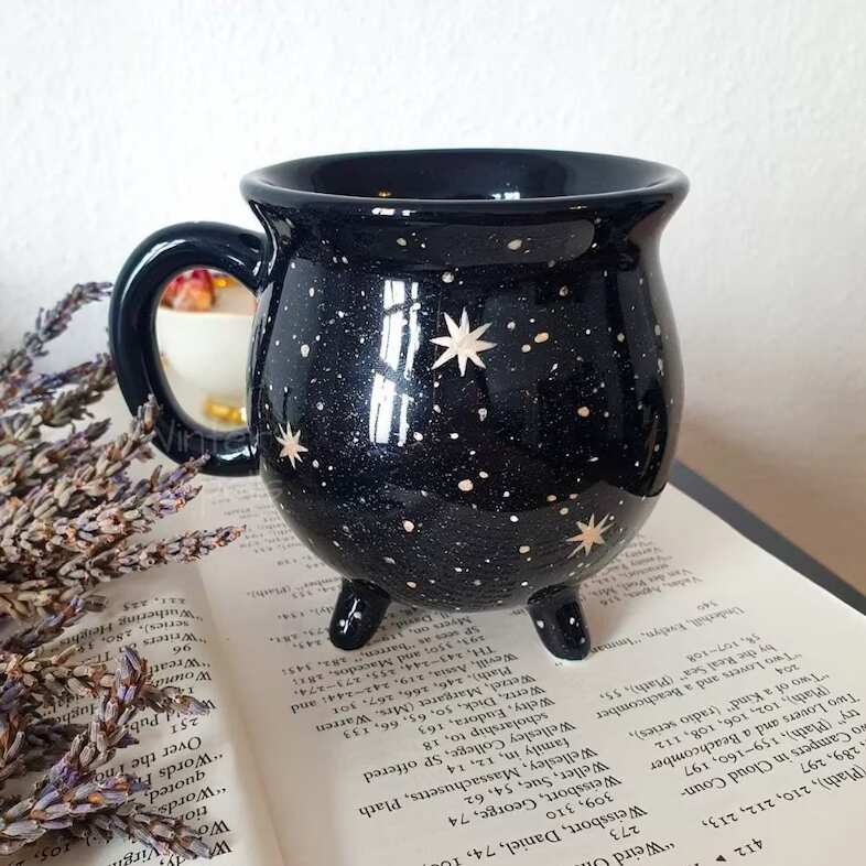 Black Cauldron Galaxy Mug
