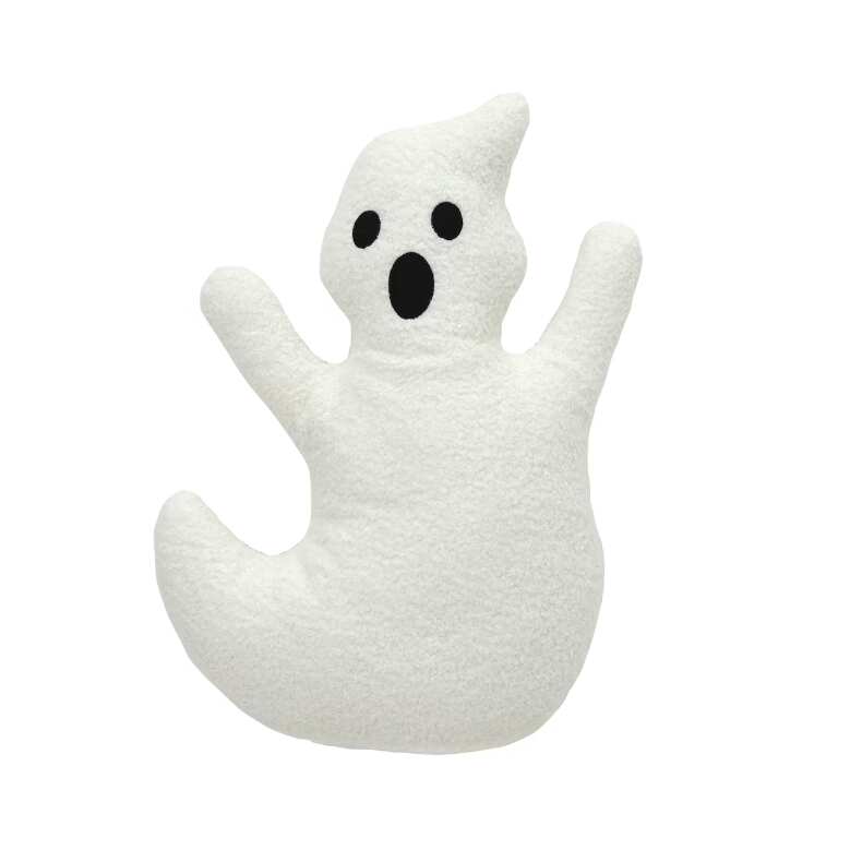 Ghost-Shaped Throw Pillow