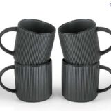 minimalist black mug set for halloween