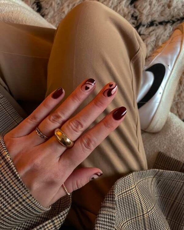 30+ Dark Brown Nails Designs To Try This Fall