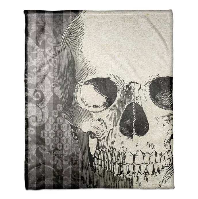 Skull Halloween Blanket