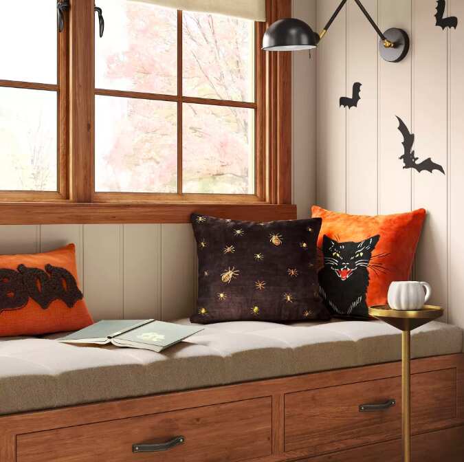 15+ Halloween Pillows & Covers To Spook Up Your October 31st Decor