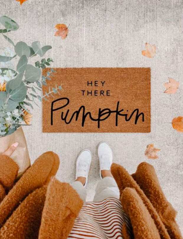 Original Hey There Pumpkin Doormat