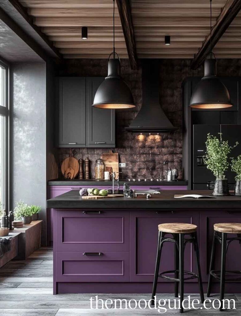 industrial witchy kitchen rustic