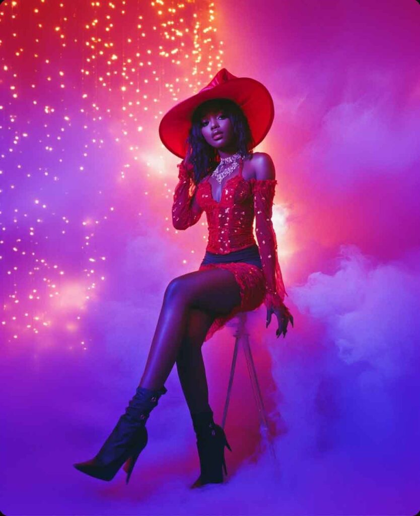 red witch costume idea sexy on black woman