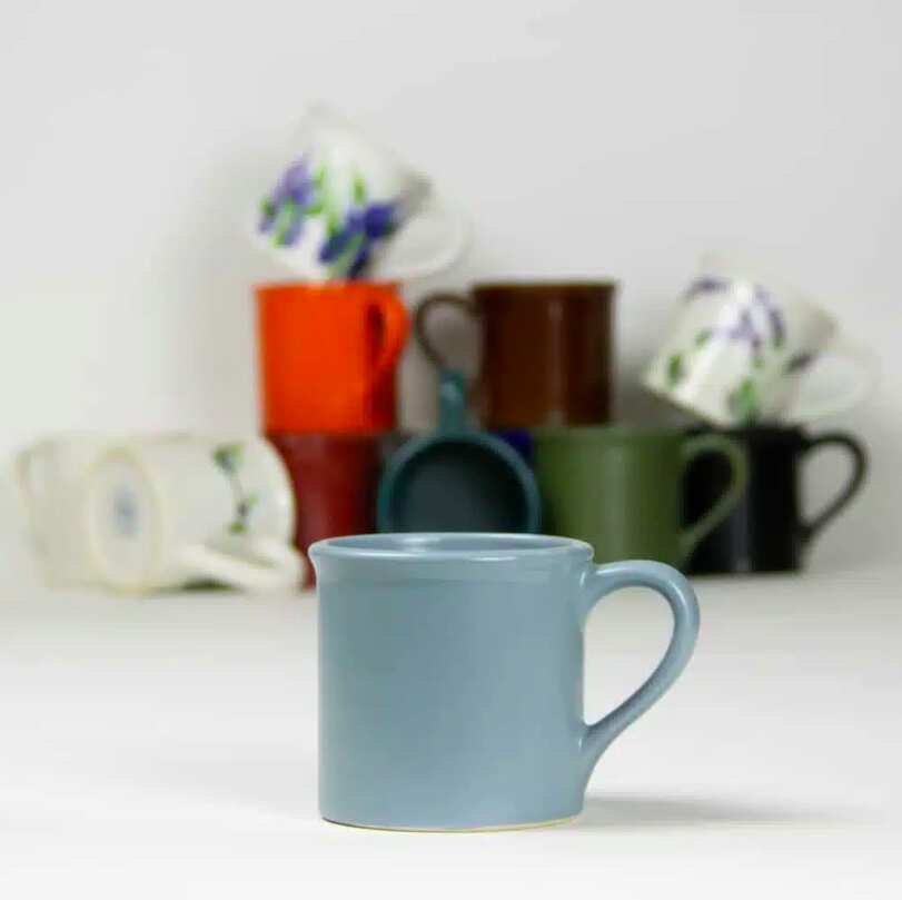 Camping Inspired Stoneware Mugs Made in the USA