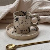 handcrafted stoneware mug