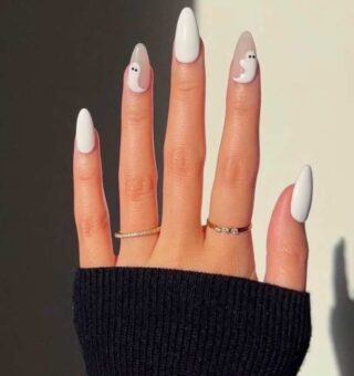 Simple & Easy Halloween Nails For The Most Unskilled People - The Mood