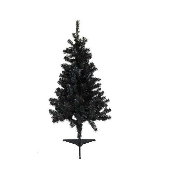 2 Inches Black Christmas Tree