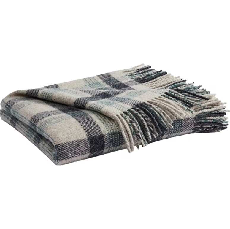 Pendleton's Wool Plaid Throw Blanket Made in USA
