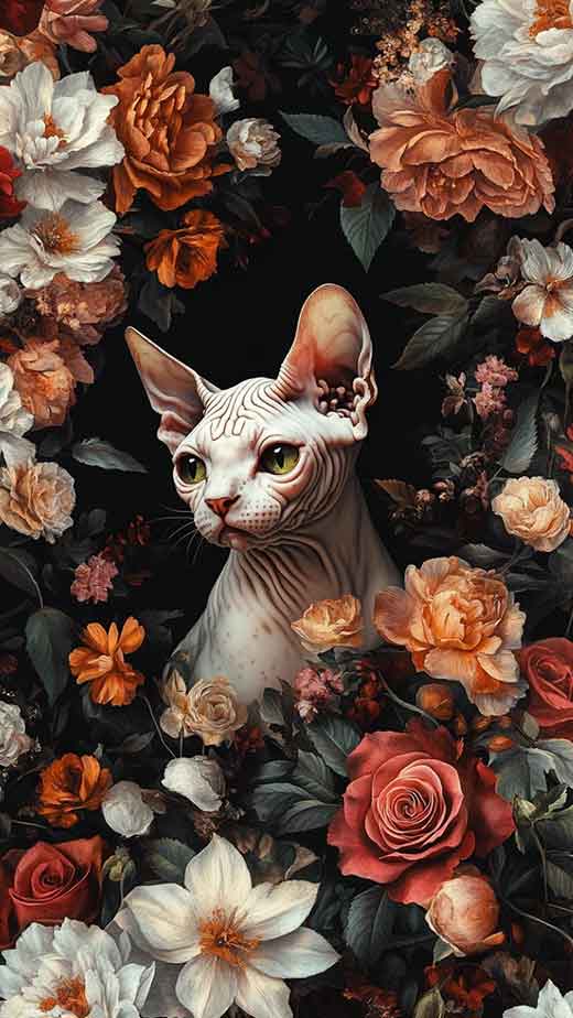 sphynx cat wallpaper for iphone