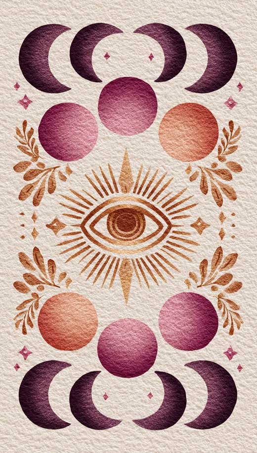 aesthetic boho phone background