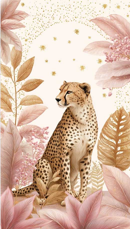 nature earthy pink boho wallpaper for iphone