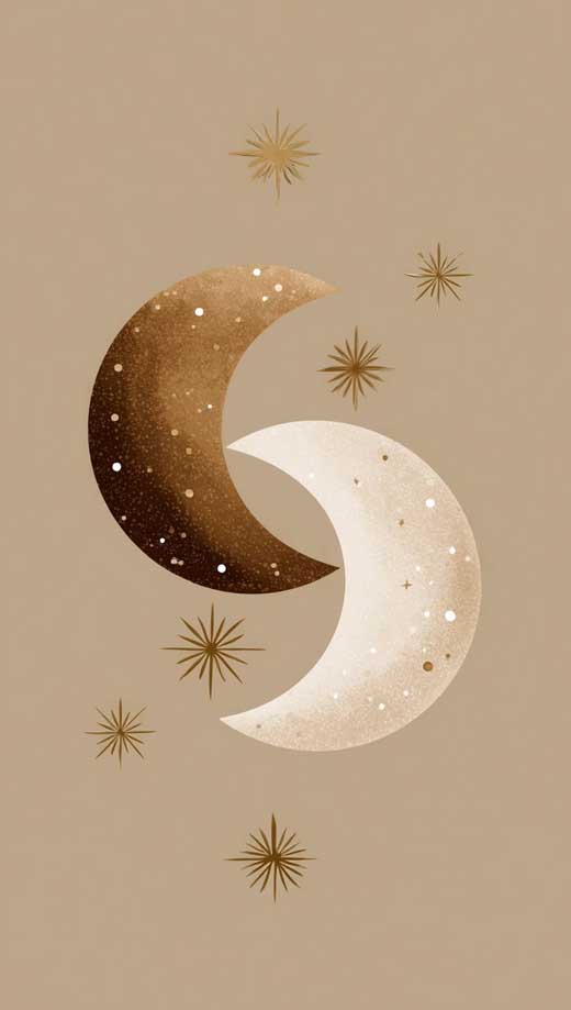 beige minimal aesthetic mons boho phone walllpaper