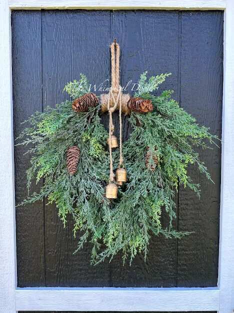 Rustic Christmas Wreaths For Farmhouse, Cabincore Aesthetic Holidays