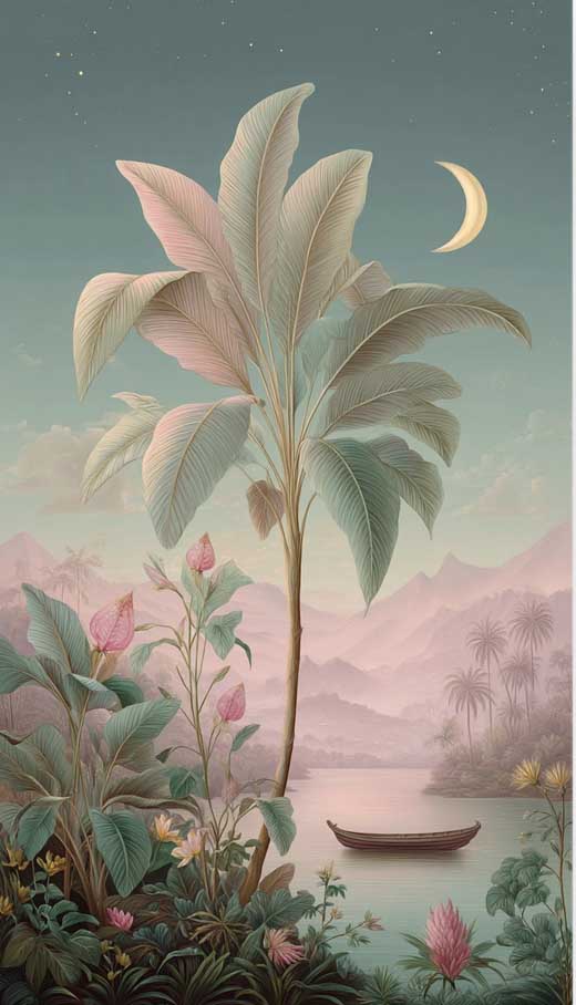 soft boho nature wallpaper