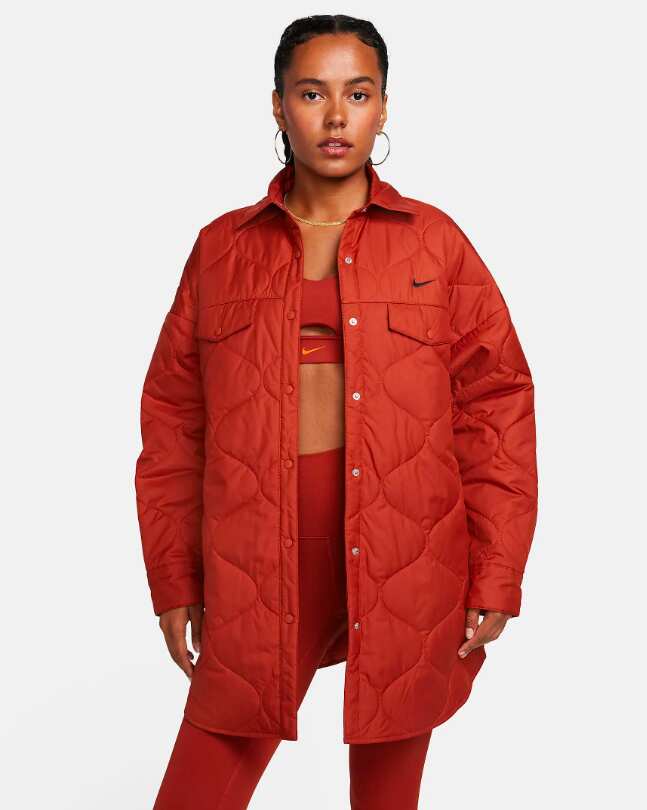 Nike Quilted Trench