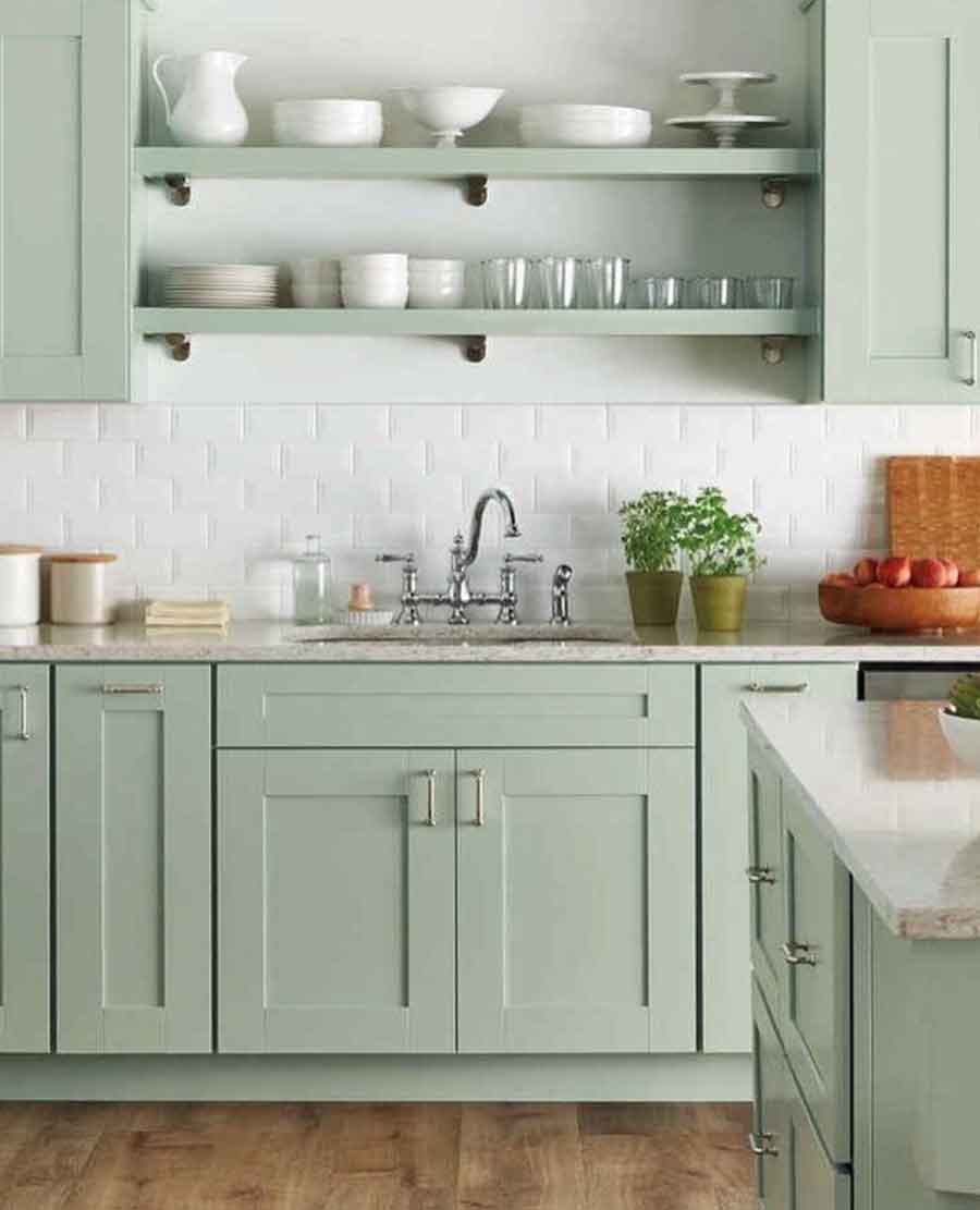 Sage Green Kitchen Cabinets Ideas for a Chic & Soothing Ambiance - The ...