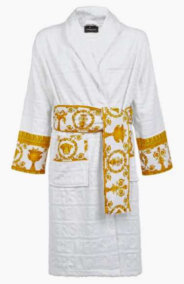 Luxurious Versace Plush Robe