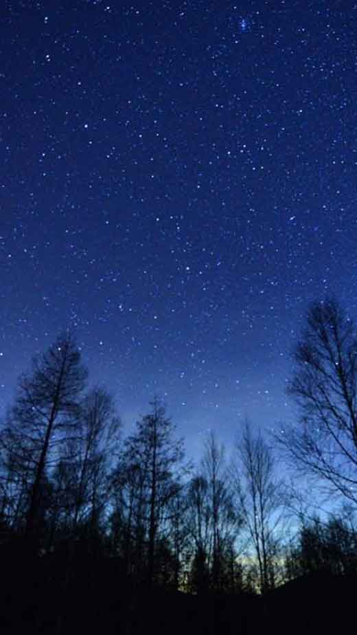 aesthetic dark blue nature backgrounds stars sky night