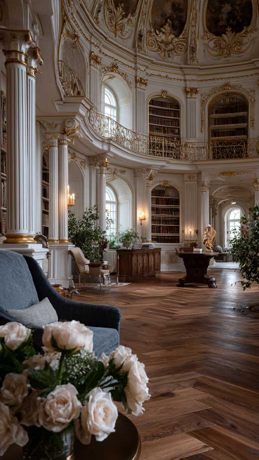 library aesthetic wallpaper