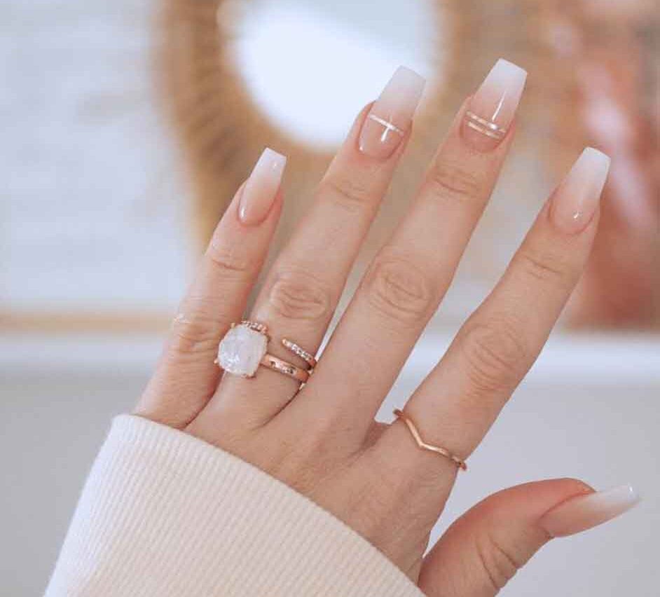 Nude Ombre Nails Ideas to Innovate on Your Chic & Natural Manicure