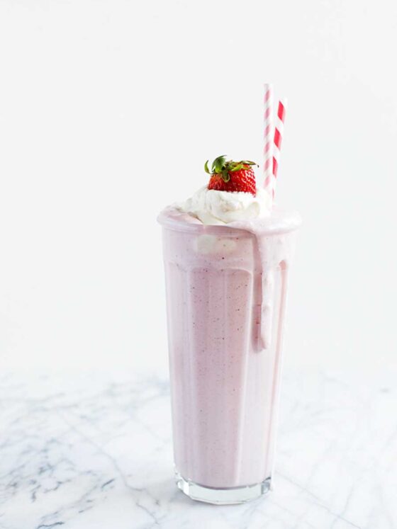 The Best Sweet Pink Milkshake Recipes (Homemade, Aesthetic & Easy)