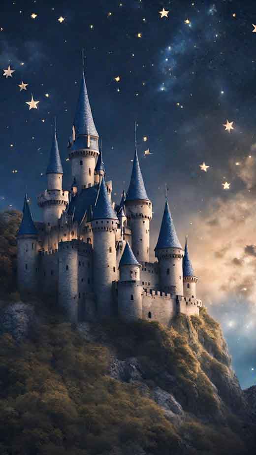 hogwarts castle ravenclaw inspired wallpaper art