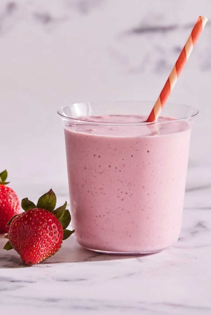 strawberry rapsberry smoothie recipe