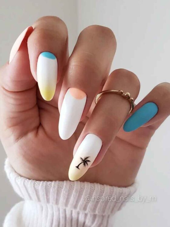Summer White Nails: The Most Cheerful Yet Chic Designs