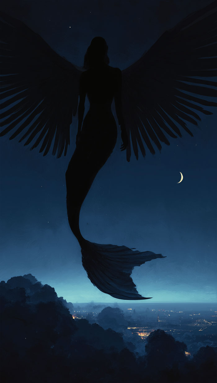 dark mermaid aesthetic
