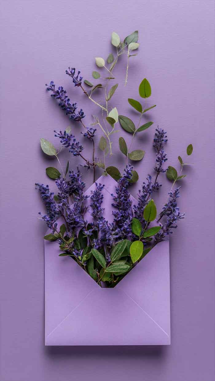 purple flower background