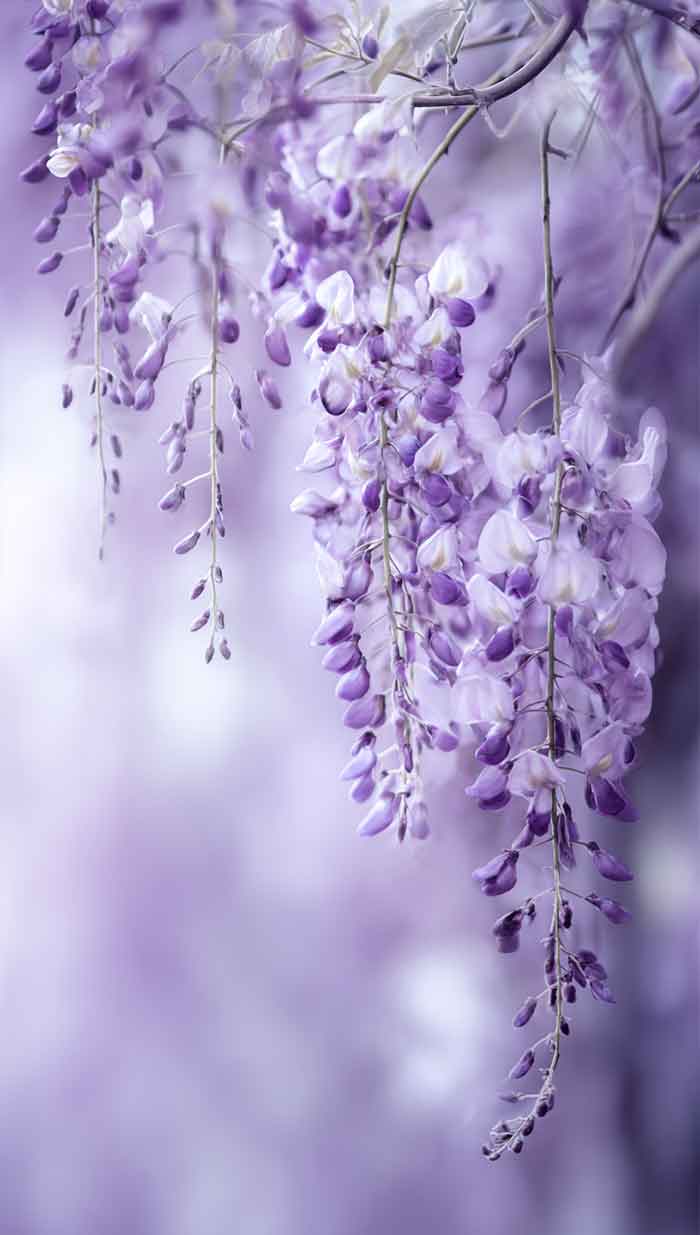 aesthetic purple phone bg