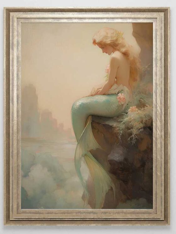Mermaid Art: A Curation of the Most Stunning Pieces (Print & Handpainted Classified by Style)