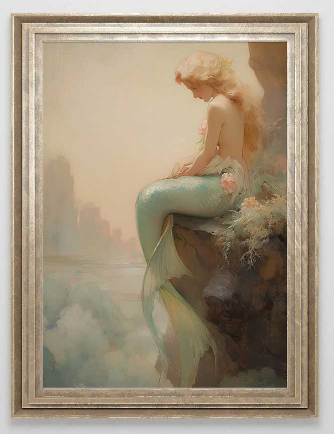 Mermaid Art: A Curation of the Most Stunning Pieces (Print & Handpainted Classified by Style)
