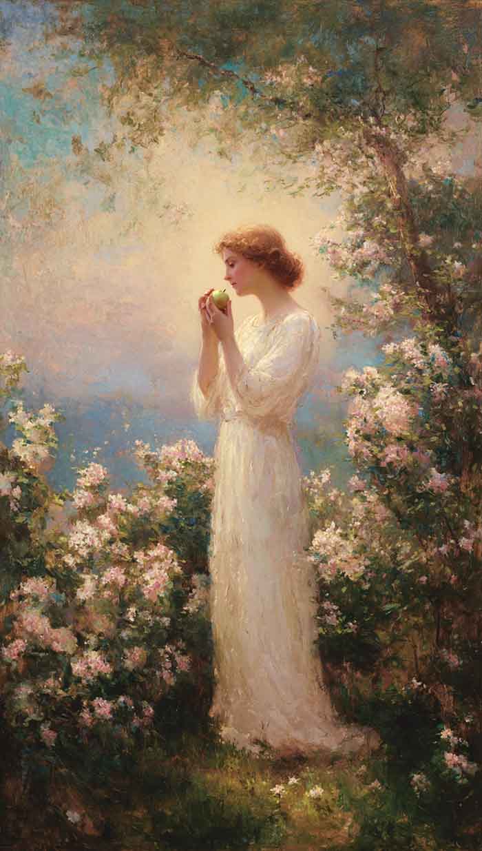 floral painting wallpaper iphone