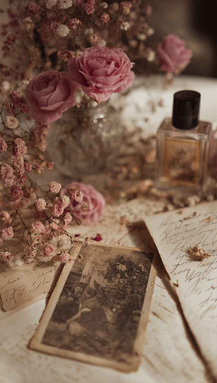 vintage romantic aesthetic wallpaper
