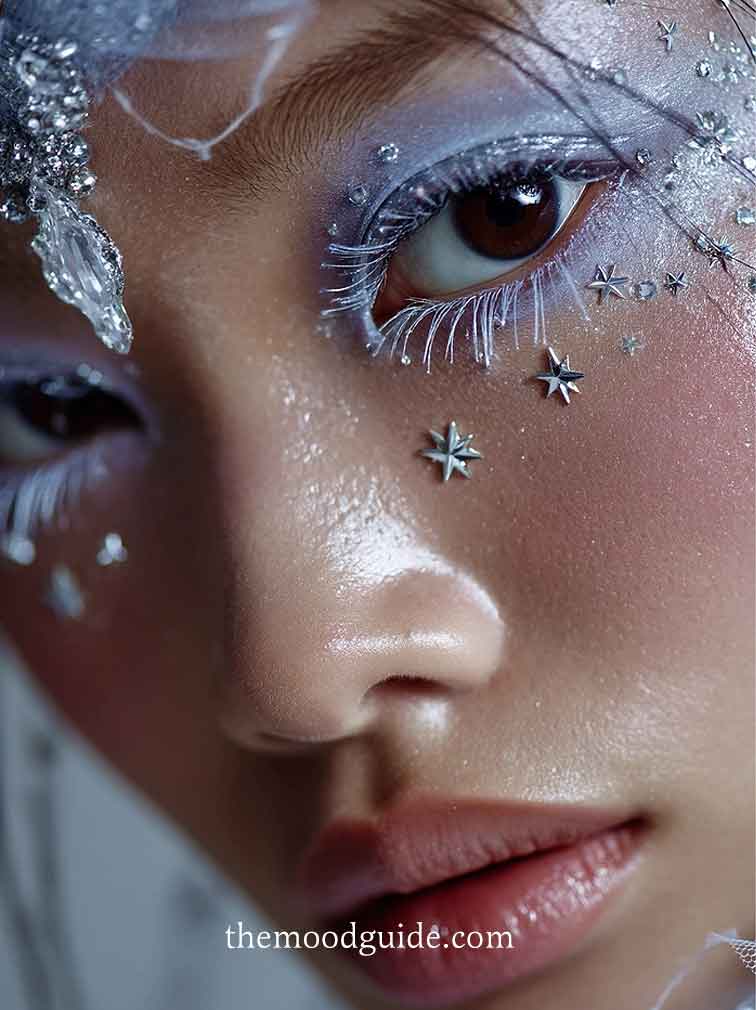 winter eye makeup
