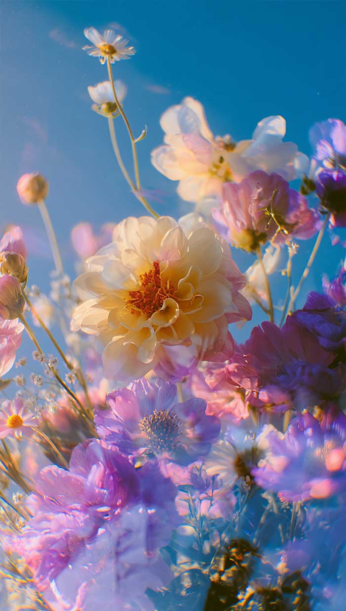 60+ Ideas of Aesthetic Floral Wallpaper for iPhone