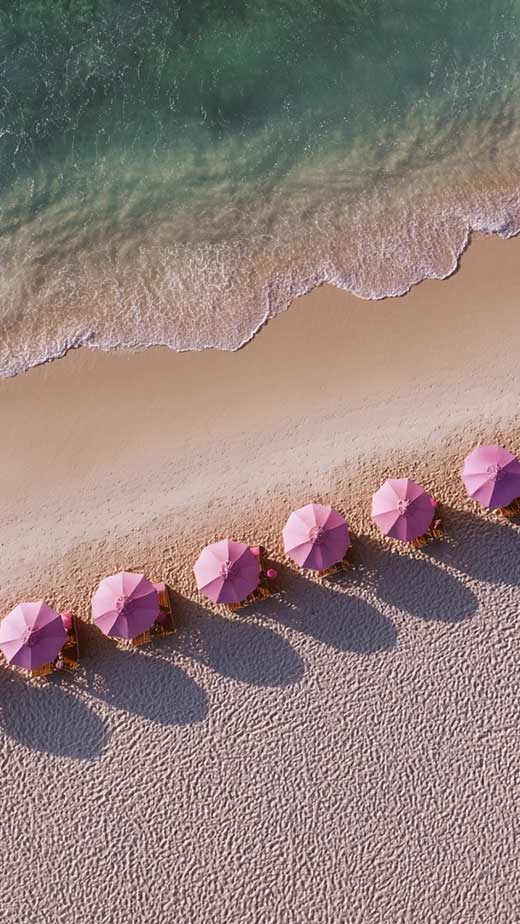 cute pink summer aesthetic wallpaper