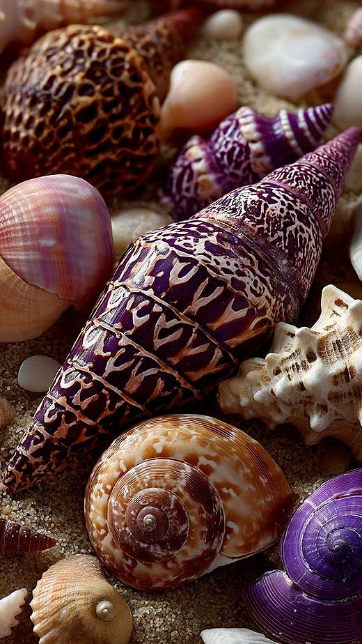 seashell aesthetic summer wallpaper