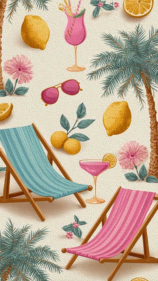 preppy vintage cute aesthetic summer wallpaper