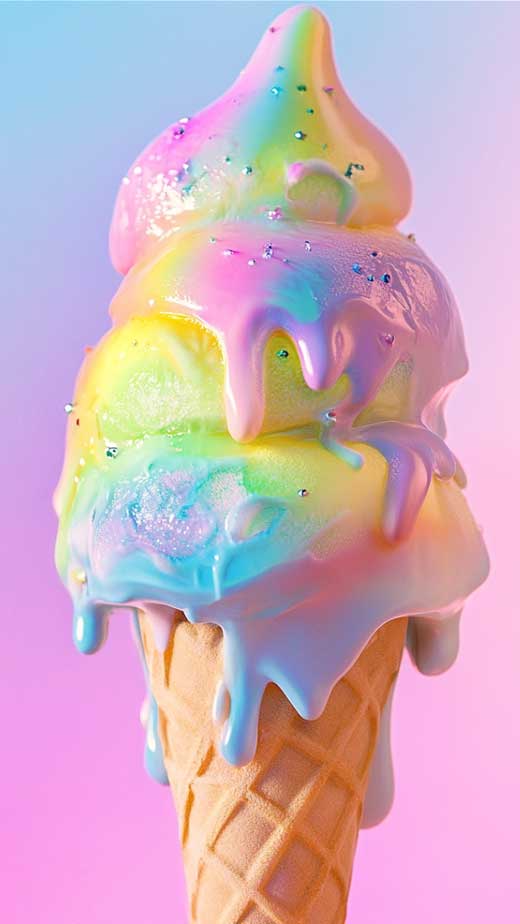 bright and cute summer wallpaper