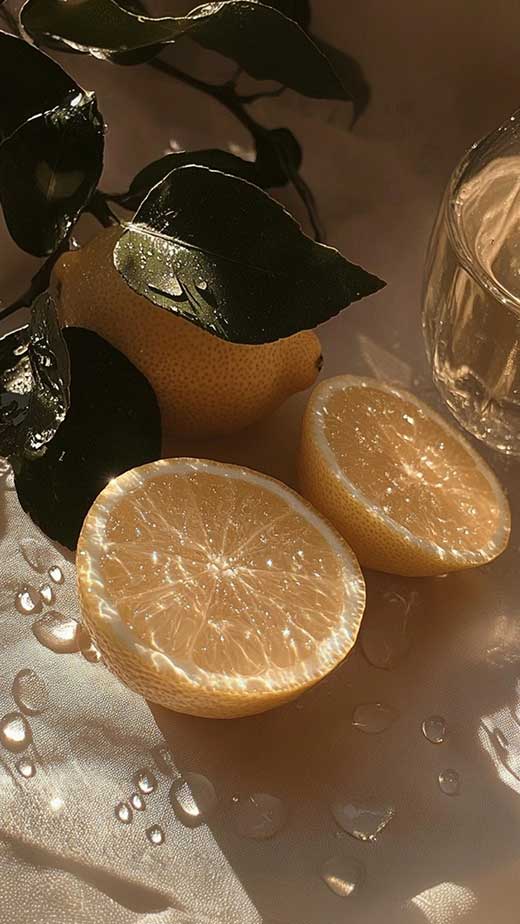 simple pretty aesthetic summer wallpaper. chic, europe, lemons, water