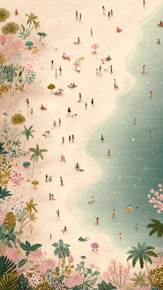 minimal pastell cute wallpaper for iphone