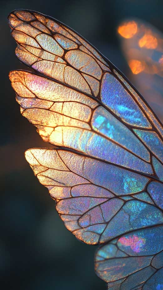 aesthetic fairy wing wallpaper for iphone