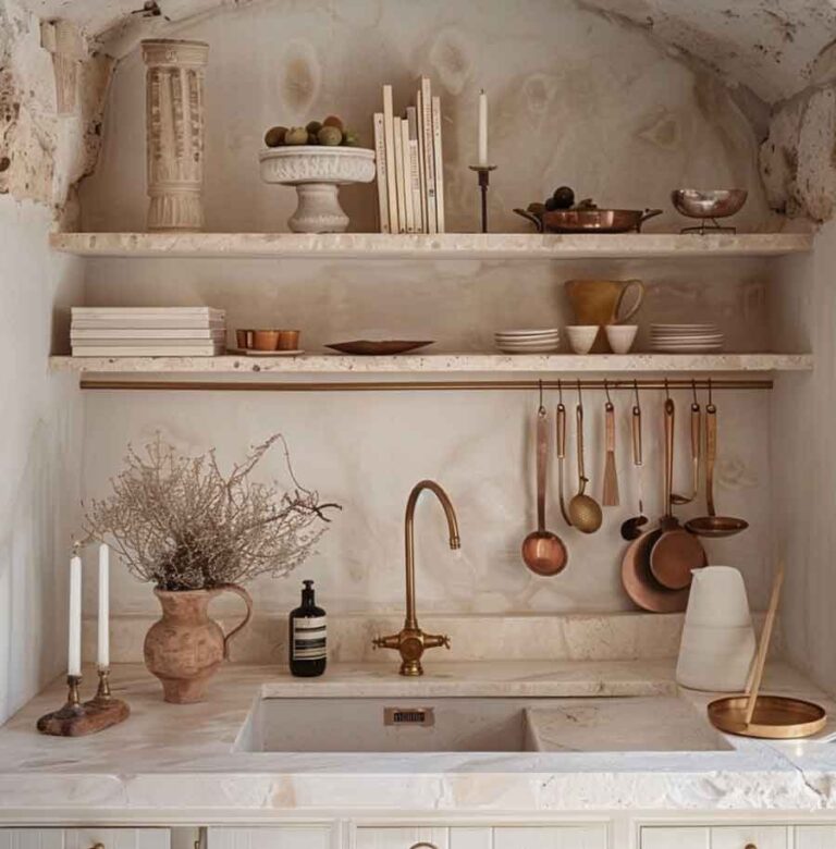 Light Academia Kitchen: Ideas, Textures & Lightning to Get in the Mood of Making Real Art When You Cook