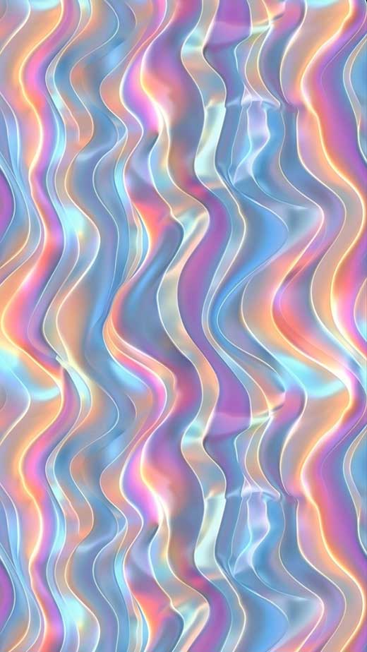 iridescent rainbow wallpaper aesthetic cute pastel