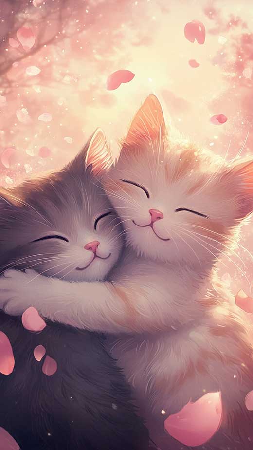 cute kitten phone wallpaper